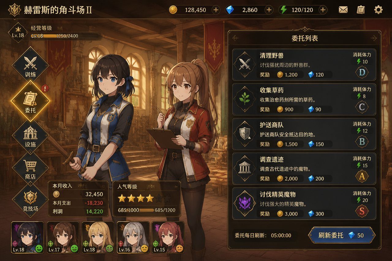 赫雷斯的角斗场Ⅱ 剧情互动 详情图 6